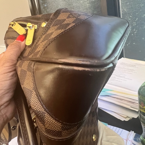 LOUIS VUITTON DAMIER EBENE BERKELEY. - Picture 4 of 6